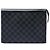 Louis Vuitton Black Damier Graphite Pochette Voyage MM