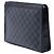 Louis Vuitton Black Damier Graphite Pochette Voyage MM - vista 2