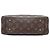 Borsa Satchel Louis Vuitton Brown Monogram One Handle Flap MM - vista 3