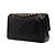 Chanel Black Medium Classic Lambskin Double Flap - Ansicht 2