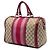 Gucci Beige Medium GG Canvas Web Joy Boston Tasche - Ansicht 2