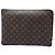 Louis Vuitton Brown Monogram Poche Documents Portfolio