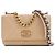 Chanel Beige Quilted Lambskin 19 Wallet on Chain