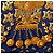 Foulard di seta Hermès Blue Tresors Retrouves 90 - vista 3