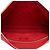Clutch Chanel Red Large Quilted Caviar O Case - vista 4