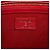 Clutch Chanel Red Large Quilted Caviar O Case - vista 5