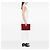 Clutch Chanel Red Large Quilted Caviar O Case - vista 6