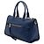 Borsa Prada Blue Vitello Daino con chiusura a zip - vista 2