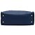 Borsa Prada Blue Vitello Daino con chiusura a zip - vista 3