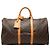 Louis Vuitton Brown Monogram Keepall 50