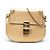 Chloé Gold Mini Metallic Leather Drew Crossbody