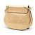 Chloé Gold Mini Metallic Leather Drew Crossbody - vista 2