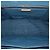 Borsa Prada Blue Medium Saffiano Lux Galleria Double Zip Satchel - vista 4