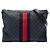 Borsa a tracolla Gucci Black GG Supreme Web