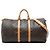 Louis Vuitton Brown Monogram Keepall Bandouliere 55