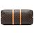 Louis Vuitton Brown Monogram Keepall Bandouliere 55 - vista 3