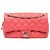 Chanel Pink Medium Quilted Caviar Easy Flap