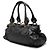 Borsa a mano Chloé Paddington Medium in pelle nera - vista 2