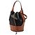 Sac seau Balloon LOEWE Medium en cuir de veau noir - vue 2