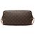 Louis Vuitton Brown Monogram Neverfull MM - vista 3