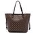 Louis Vuitton Brown Damier Ebene Neverfull MM