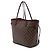 Louis Vuitton Brown Damier Ebene Neverfull MM - vista 2