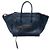Céline Celine Blue Medium Leather Phantom Luggage Tote