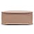 Prada Borsa Tote Galleria Double Zip Frame Medium in Saffiano Marrone - vista 3