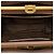 Prada Borsa Tote Galleria Double Zip Frame Medium in Saffiano Marrone - vista 4