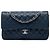 Chanel Blue Medium Classic Caviar Double Flap