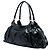 Borsa a tracolla Gucci Abbey D Ring in vernice nera - vista 2