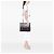 Borsa Satchel Prada Brown Large Bicolor City Calf Double Flap - vista 6