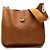 Hermès Brown Courchevel Evelyne I GM