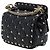 Borsa Valentino Black Micro Nappa Rockstud Spike Satchel - vue 2