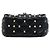 Borsa Valentino Black Micro Nappa Rockstud Spike Satchel - vue 3
