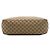 Borsa Satchel Gucci Beige GG Canvas Icon Bit - vista 3