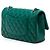 Chanel Green Medium Classic Lambskin Double Flap - vista 2