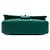 Chanel Green Medium Classic Lambskin Double Flap - vista 3