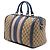 Borsa Boston Gucci Beige Medium GG Canvas Web Joy - vista 2