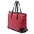 Tote Gucci in canvas GG rosso - vista 2