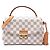 Louis Vuitton White Damier Azur Croisette