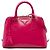 Prada Borsa Promenade Small Saffiano Vernice Rosa