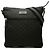 Borsa a tracolla Gucci in nylon GG nero con Web