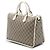 Sac Satchel Gucci Beige GG Supreme - vue 2