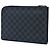 Louis Vuitton Black Damier Graphite Pochette Jour MM - vista 2