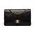 Chanel Black Medium Classic Lambskin Double Flap