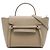 Belt Bag Céline Borsa cintura Celine in pelle di vitello micrograna marrone