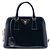 Borsa Prada Promenade Small in Saffiano Vernice Blu