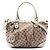 Borsa Gucci Beige GG Canvas Sukey Satchel