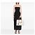 Céline Celine Cabas Tote Horizontal aus weißem Canvas mit Logo-Print - Ansicht 6